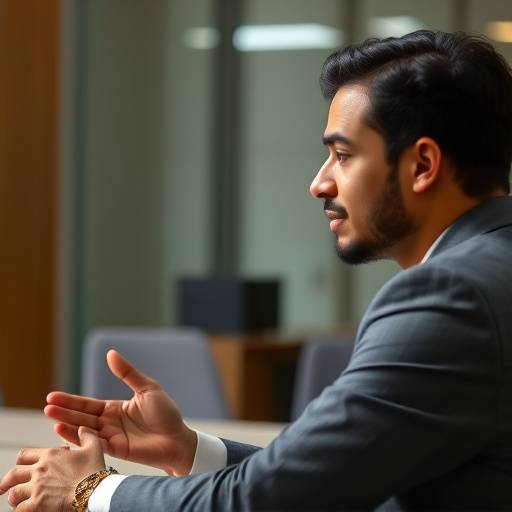 Image of a confident candidate answering an interview question, showcasing the effectiveness of behavioral interviewing techniques.